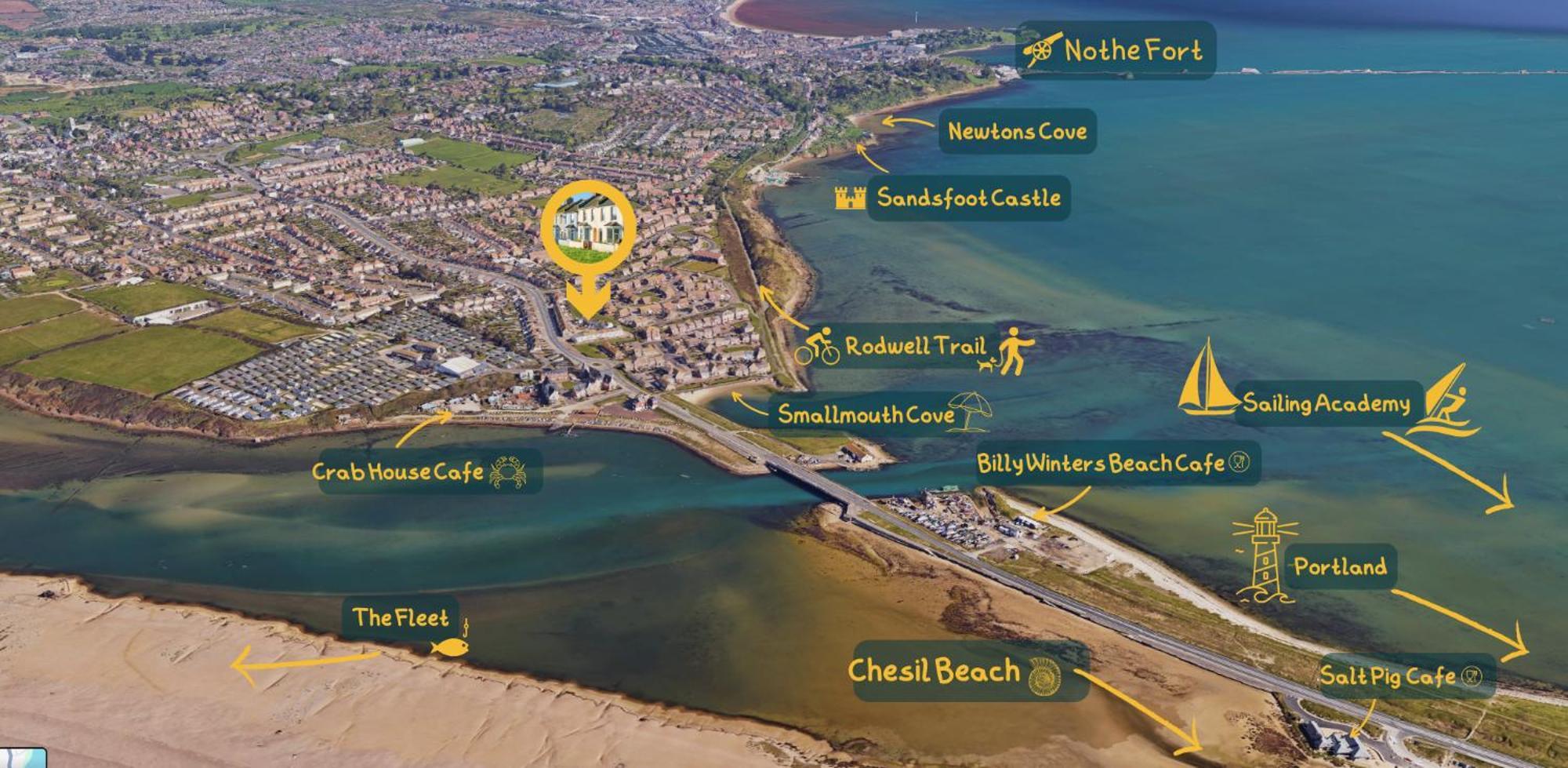 Spindrift - Views Of Chesil Beach Dog Friendly Weymouth Exterior foto
